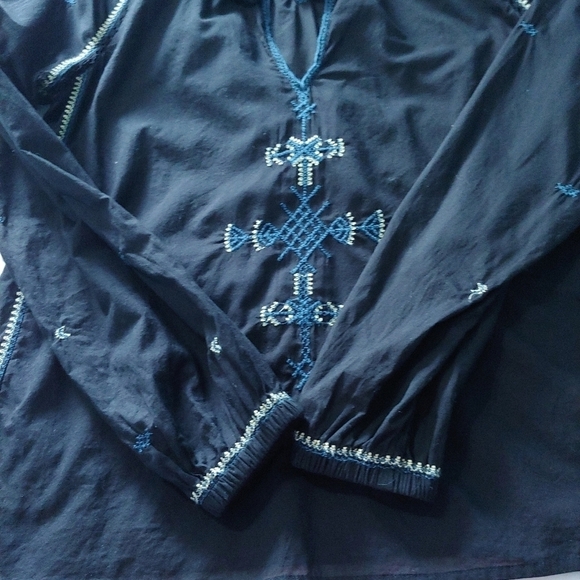 Aritzia Sunday Best Annalise Embroidered Top XS - Picture 9 of 13